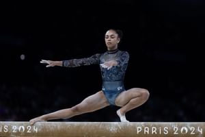 "It wasn't easy to come back" - Hezly Rivera opens up on first senior all-around title at US Championships after bumpy elite return