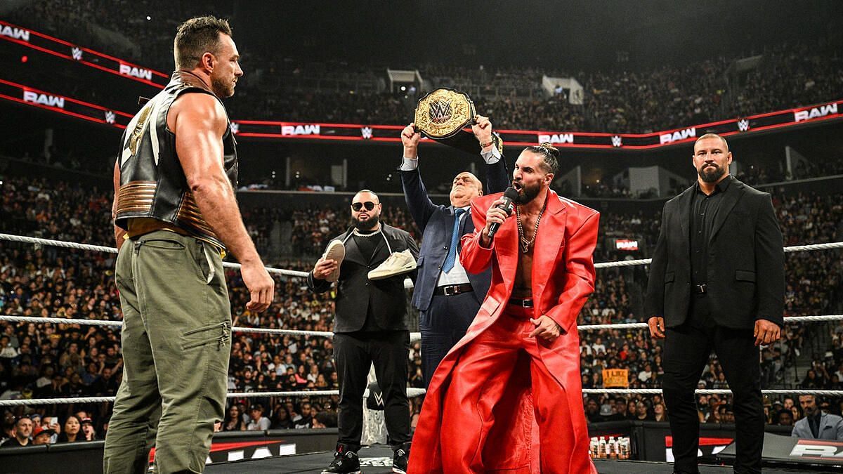 LA Knight confronted Seth Rollins on RAW [Image: WWE.com]