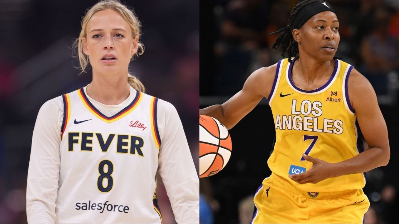 WNBA fans reacted to the Fever signing Shey Peddy after Sophie Cunningham injury  [Picture Credit: Getty]