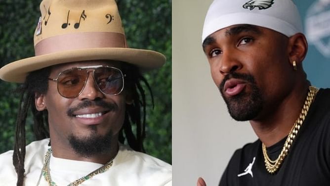 "I apologize" - Cam Newton changes tune on Jalen Hurts 14 days after leaving Super Bowl MVP off Top 10 QB list