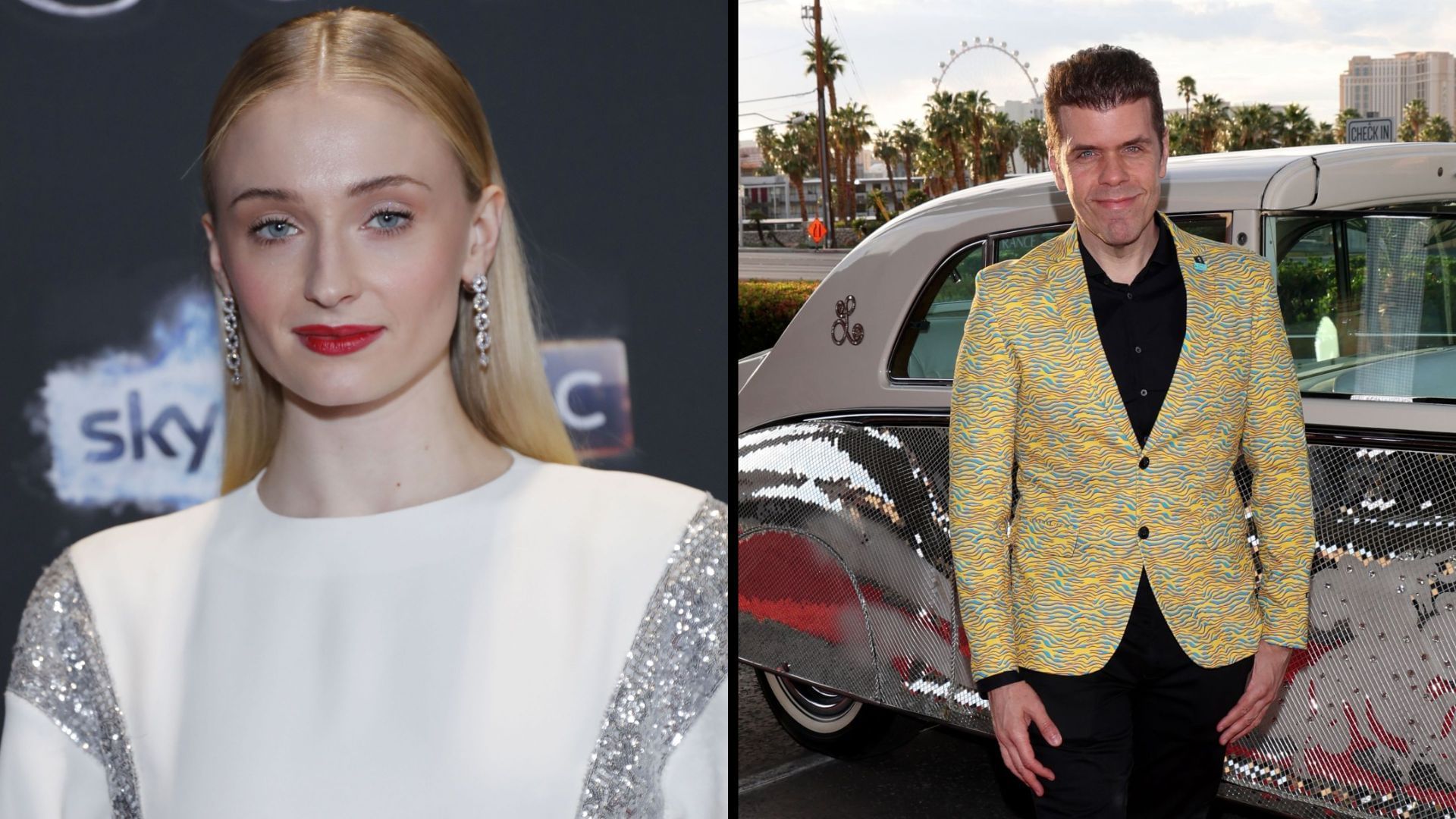 Sophie Turner and Perez Hilton (Image via Getty)