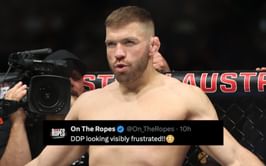 "He looks so offended" - Fans react to Dricus du Plessis getting silenced by loud boos while answering questions during UFC 319 presser