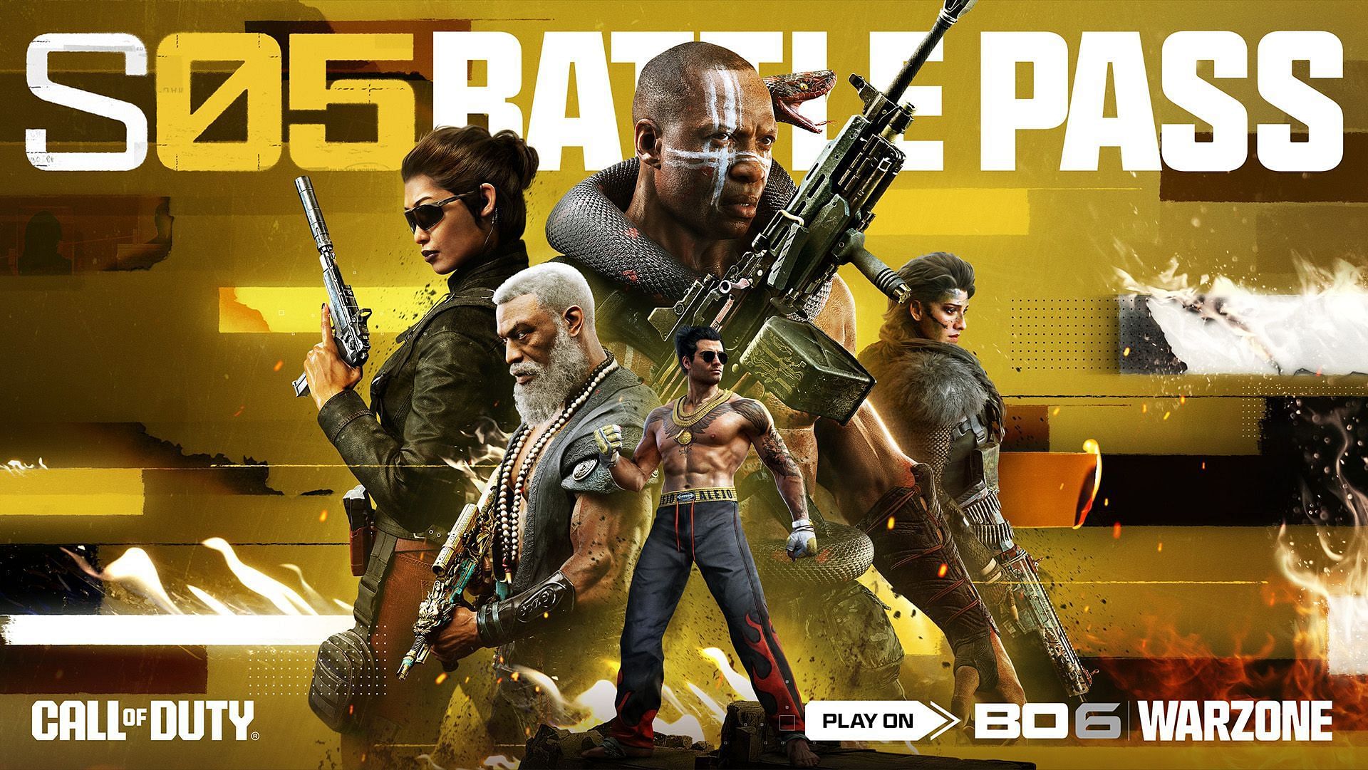 Warzone and Black Ops 6 Season 5 Battle Pass details are live  (Image via Activision)