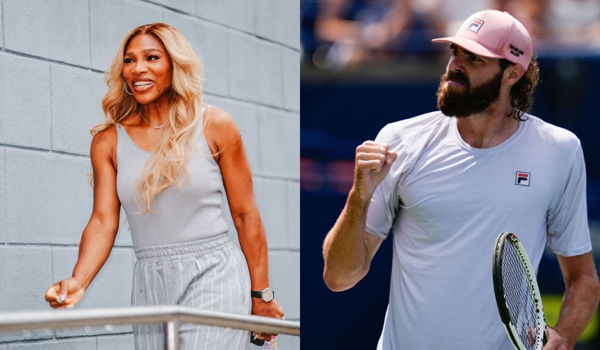 Serena Williams and Reilly Opelka - Source: Getty