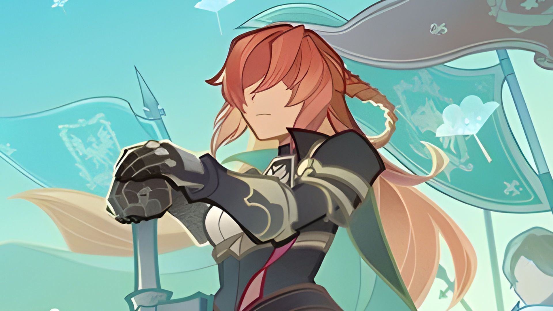A TCG card &quot;The Legend of Vanessa&quot; illustrating Venssa in-game (Image via HoYoverse)