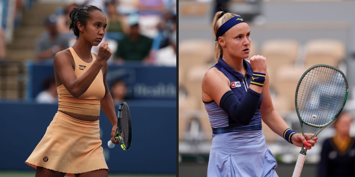 Leylah Fernandez vs Rebecca Sramkova is one of the second-round matches at the Monterrey Open 2025. (Photos: Getty)