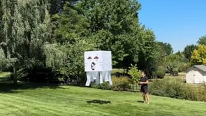 YouTuber builds a real-life Minecraft ghast model capable of shooting fireballs