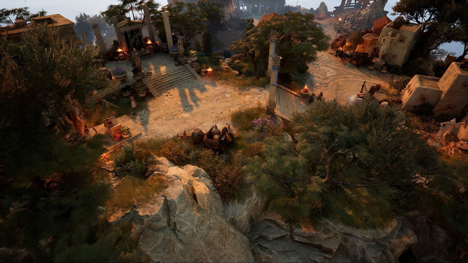 Search for the missing cows is short and fun (Image via THQ Nordic)