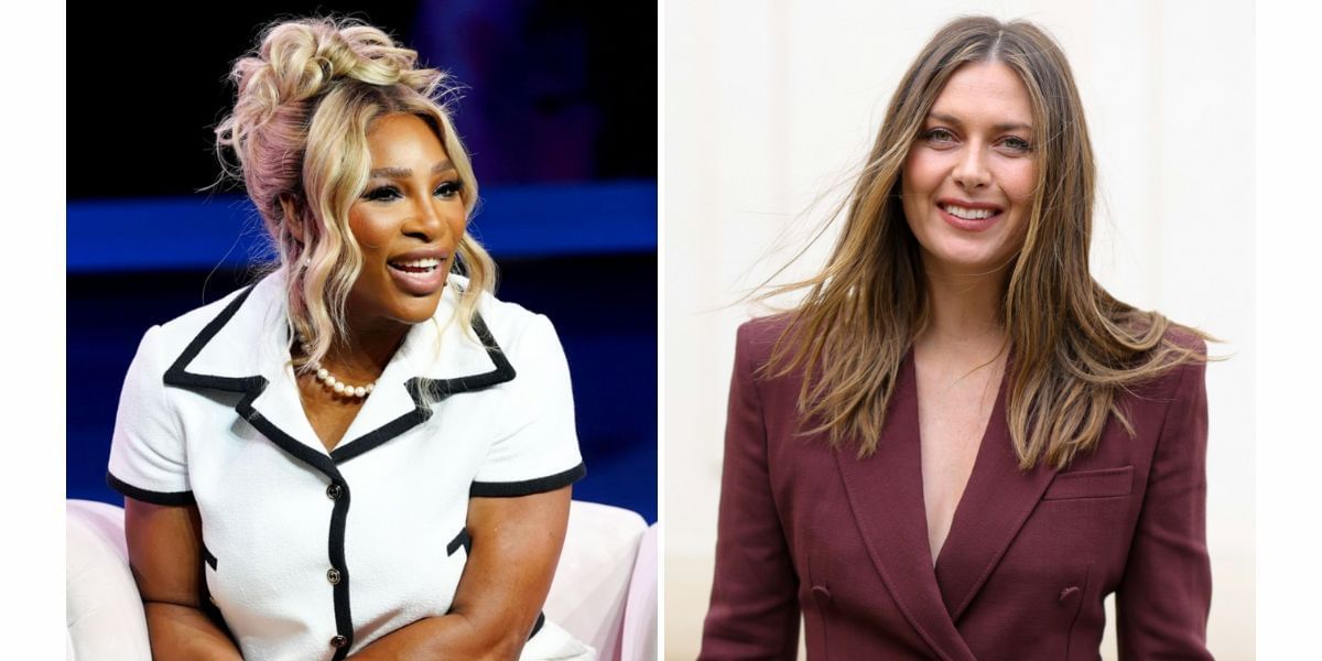 Serena Williams (L) and Maria Sharapova (R) (Image Source: Getty)