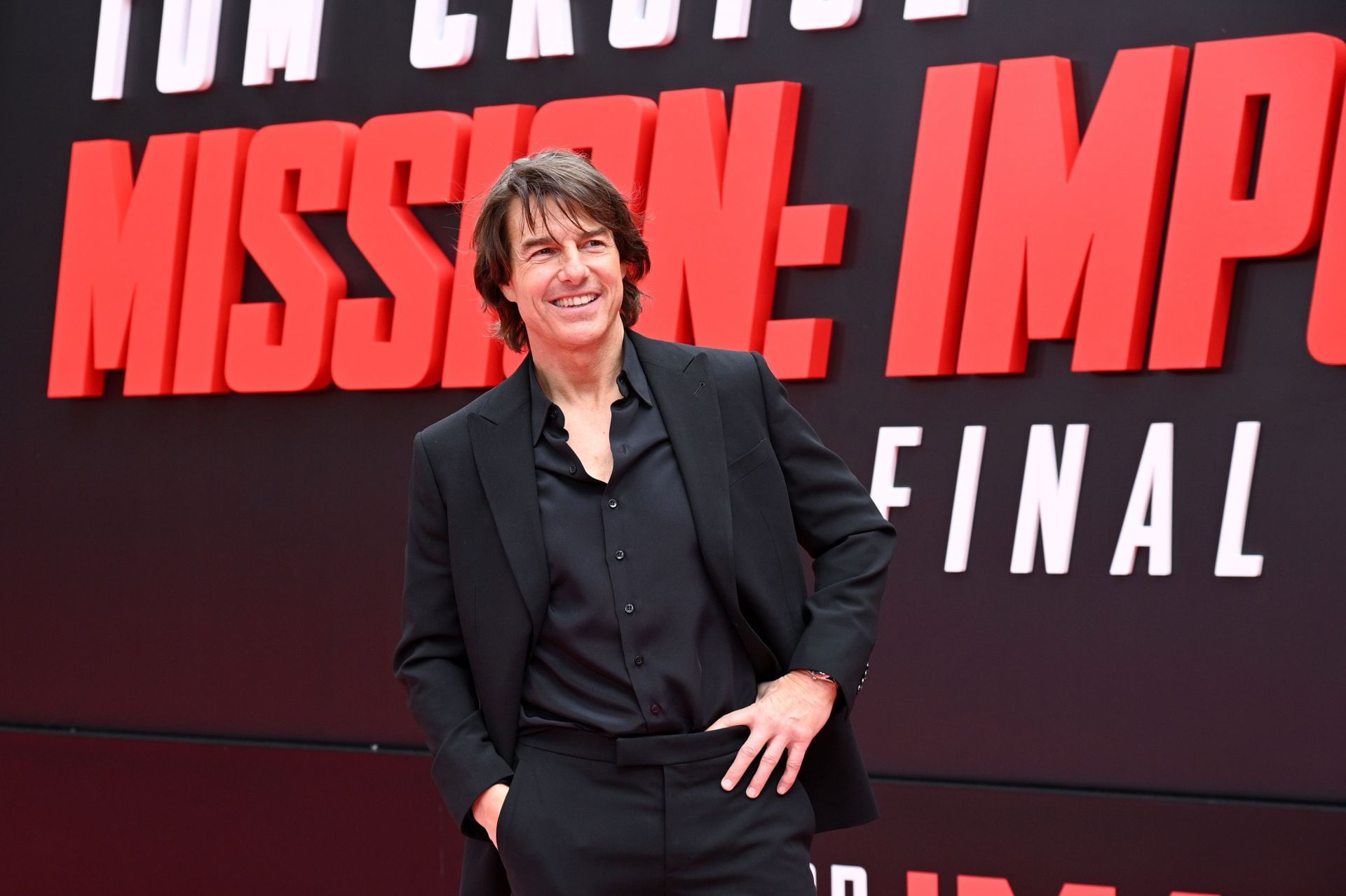 Tom Cruise at the US Premiere of &quot;Mission: Impossible - The Final Reckoning (Image via Getty)