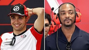 Watch: Marvel's Captain America superstar Anthony Mackie meets Esteban Ocon