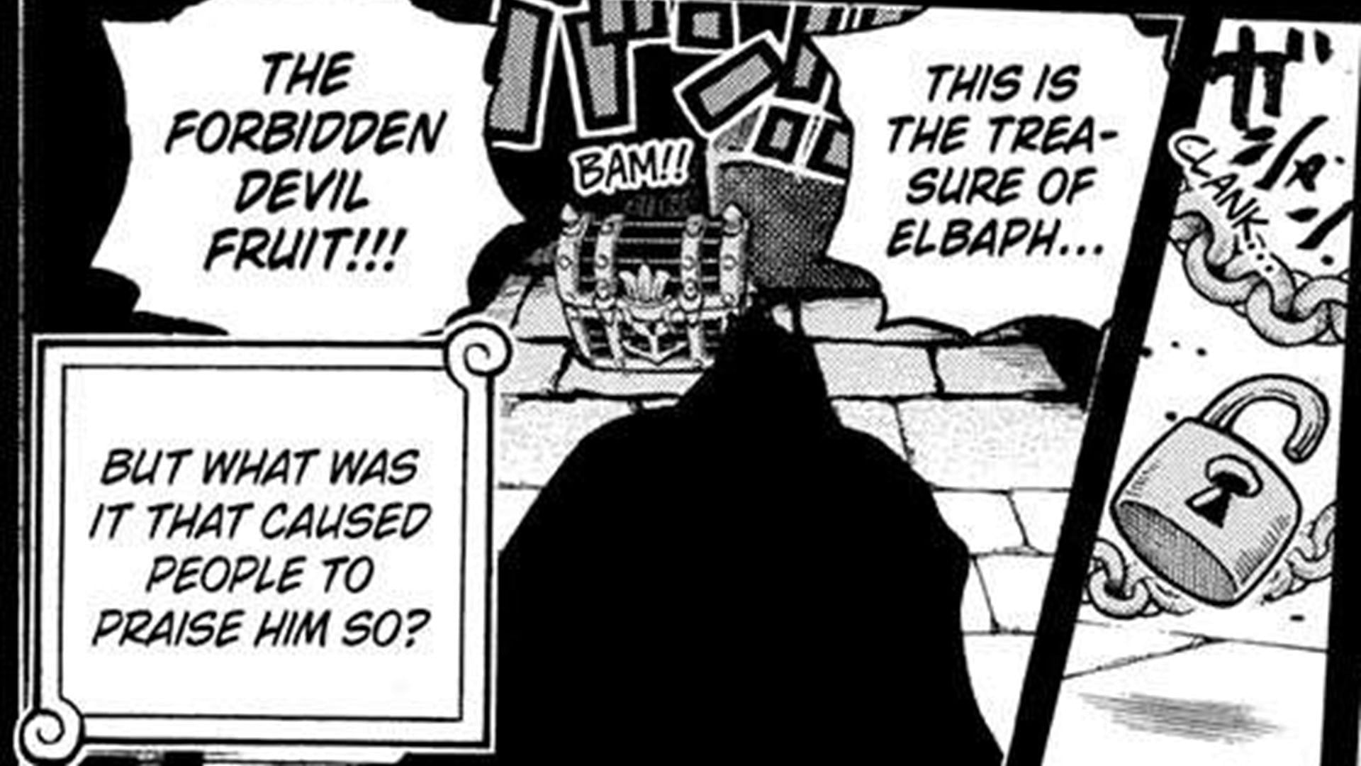 Elbaph&#039;s legendary Devil Fruit (Image via Shueisha)