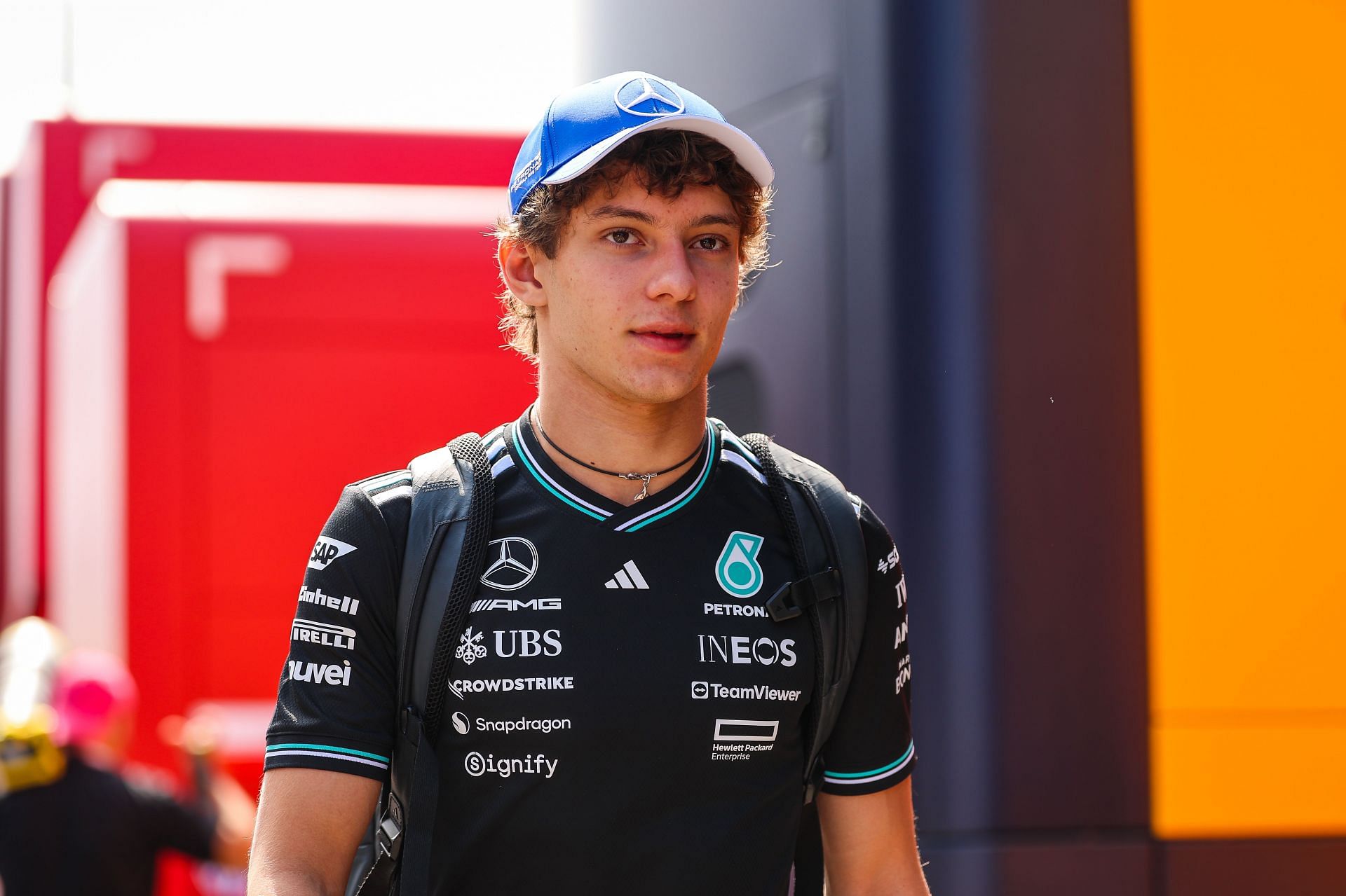 Kimi Antonelli at the Hungarian Grand Prix - Source: Getty