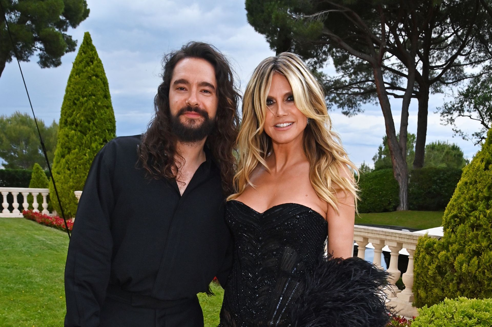 Heidi Klum with husband Tom Kaulitz (Image via Getty)