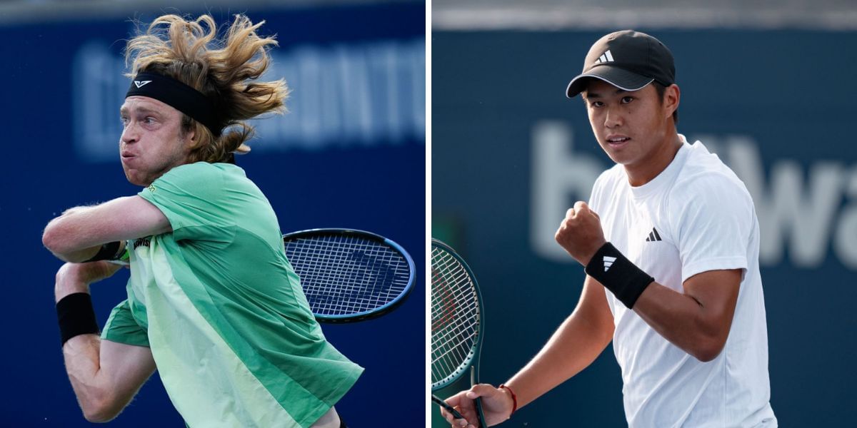 Andrey Rublev vs Learner Tien - Image Source: Getty 