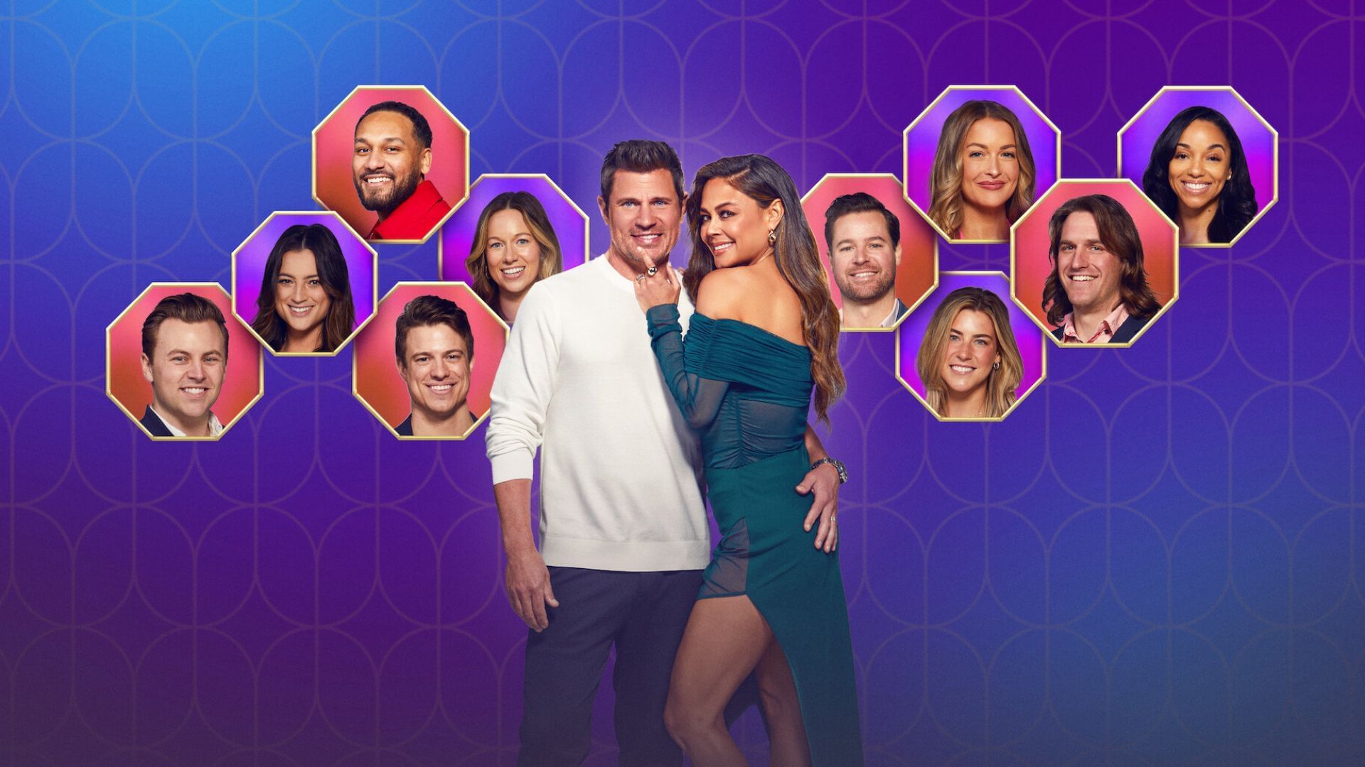Nick Lachey and his wife, Vanessa Lachey, host the show (Image via Netflix)
