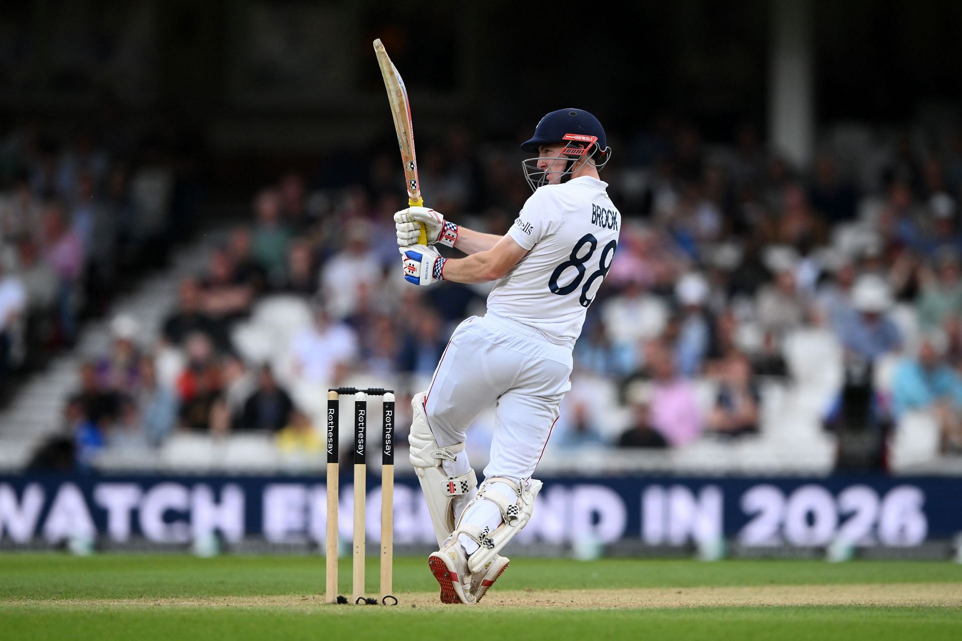 Harry Brook struck 14 fours and two sixes during his 111-run knock. [P/C: Getty]