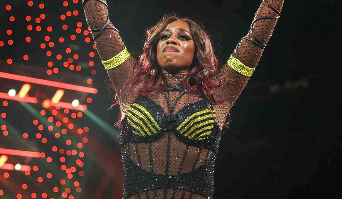 Naomi announced WWE hiatus due to pregnancy. [Image credits: WWE.com]