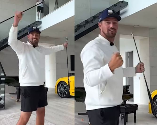 WATCH: Bryson DeChambeau nearly meets his self-set challenge on Day 4
