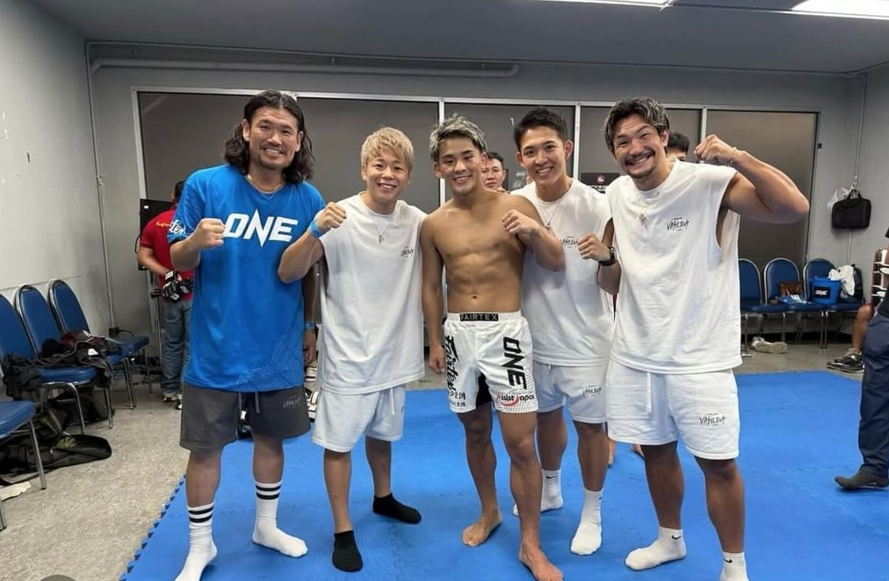 Yuki Yoza with Team Vasileus | Photo by ONE Championship