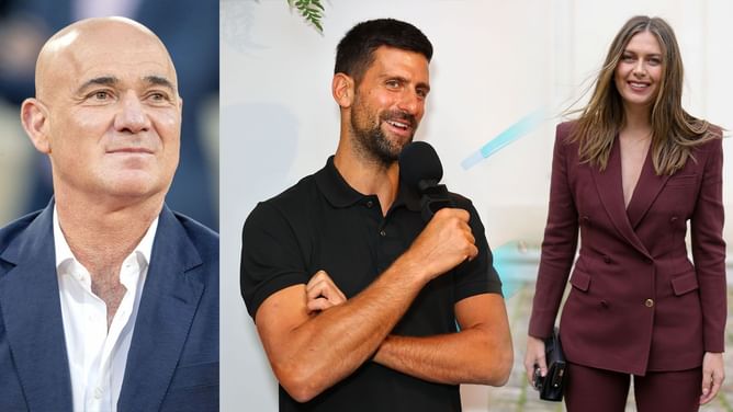 "You've earned it" - Andre Agassi and Novak Djokovic send heartwarming messages to Maria Sharapova & Bryan brothers after their HOF induction