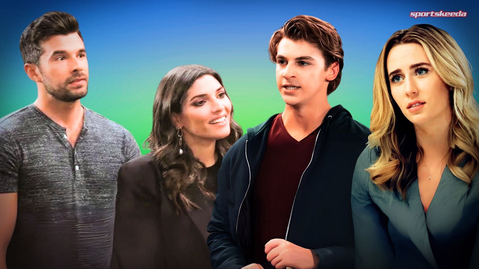 Chase, Brook Lynn, Gio &amp; Josslyn (Custom cover edited by Sportskeeda, Original Image  [ABC Network])