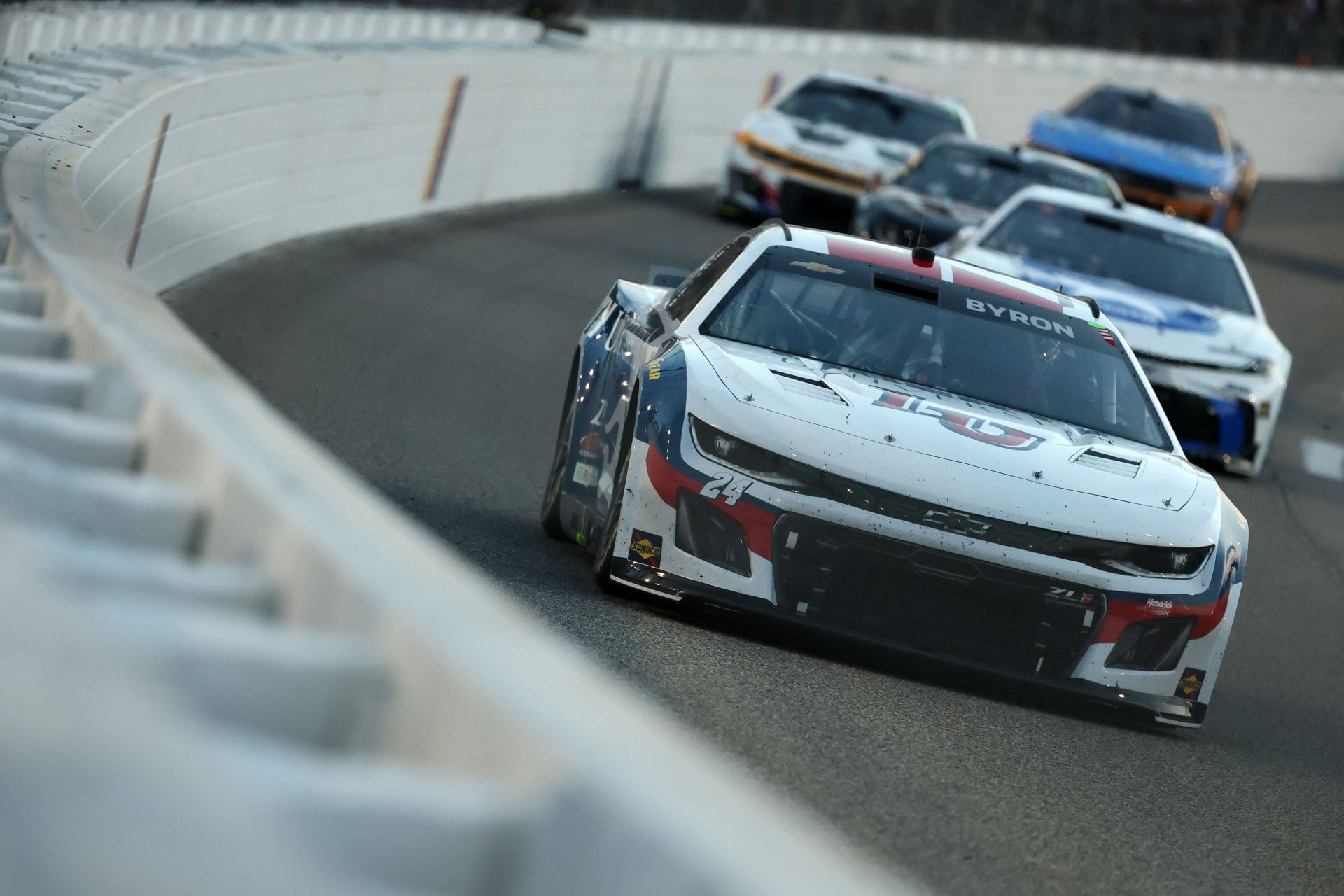 William Byron (24) during the NASCAR Cup Series Cook Out 400 at Richmond. Source: Getty