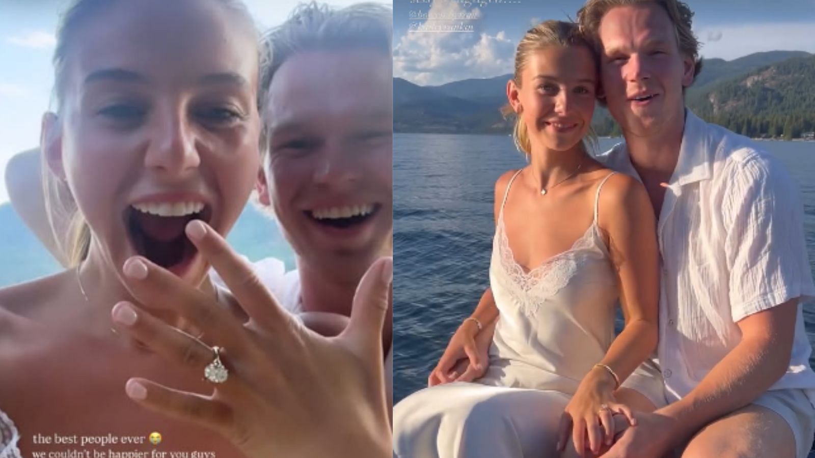 Bowen Bryam proposes to girlfriend Kailey at romantic location in British Columbia