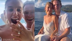 "A million times yes!": Bowen Bryam proposes to girlfriend Kailey at romantic location in British Columbia