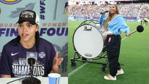 "The coolest": UConn national champ Azzi Fudd hypes Ice Brady at the San Diego Wave soccer game