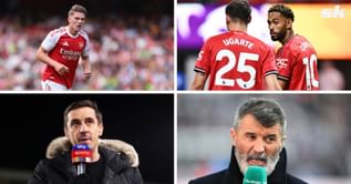 Gary Neville and Roy Keane in disagreement as they predict winner of Manchester United vs Arsenal