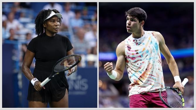 US Open 2025 Schedule Day 2: Venus Williams, Carlos Alcaraz & others in action - TV schedule, start time, order of play, and live streaming details