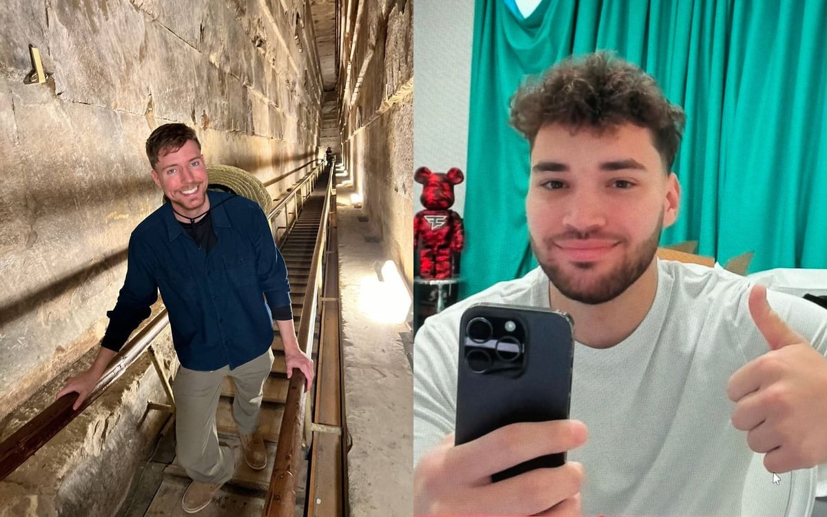 MrBeast claims a streamer refused to join TeamWater stream because of Adin Ross' presence, fans believe he's talking about Kai Cenat or HasanAbi