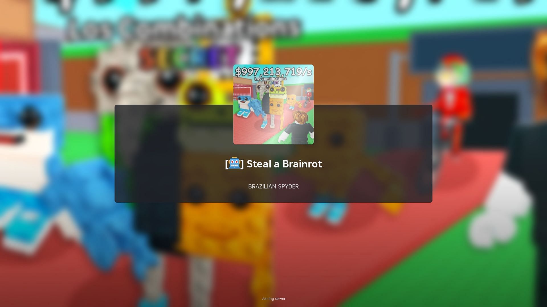 Roblox Steal a Brainrot