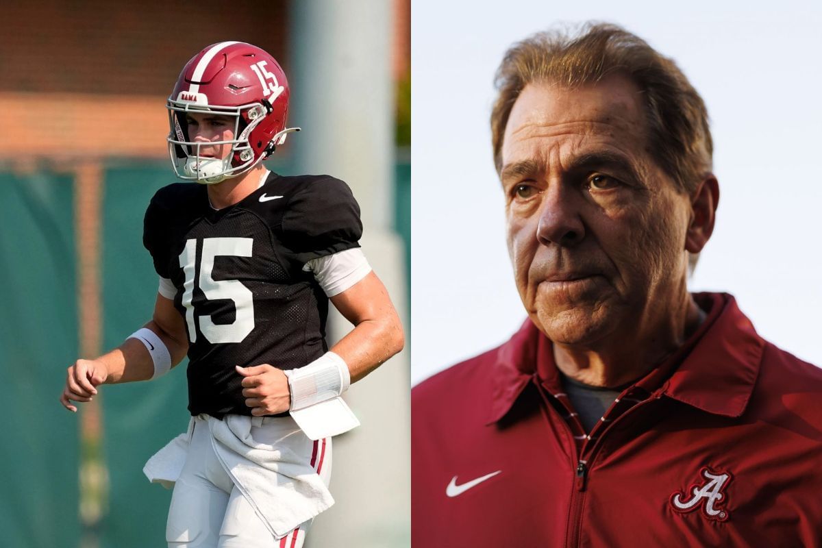 7X national champ Nick Saban makes his feelings known on TY Simpson as Alabama faces Mike Norvell