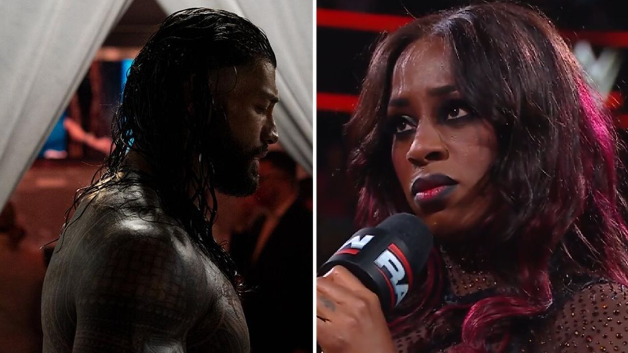 Roman Reigns and Naomi (via WWE