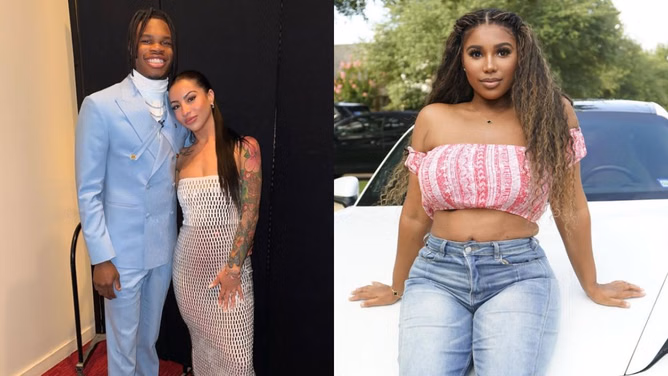 Coach Prime's daughter Deiondra Sanders drops 2-word reaction on Travis Hunter's wife Leanna's tropical pics