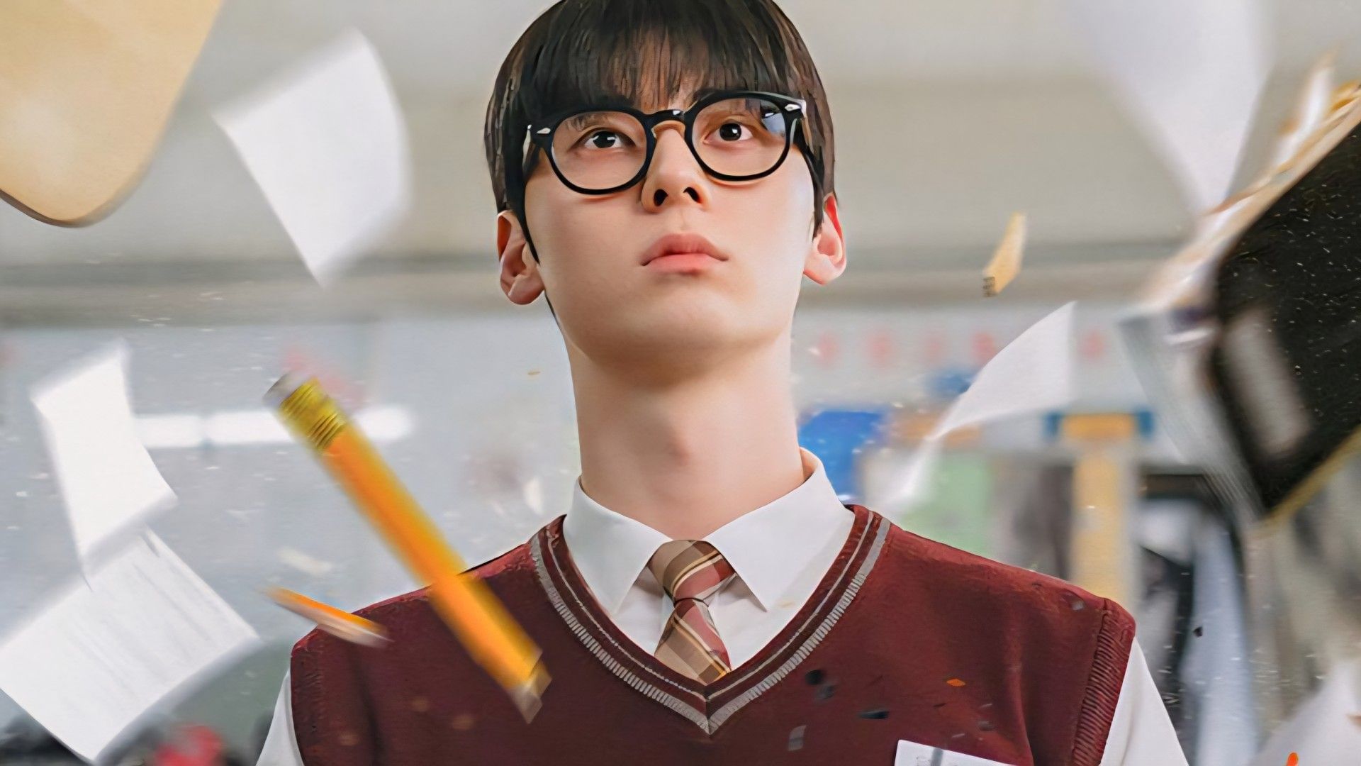 Hwang Min-hyun in Study Group (Image via Viki)