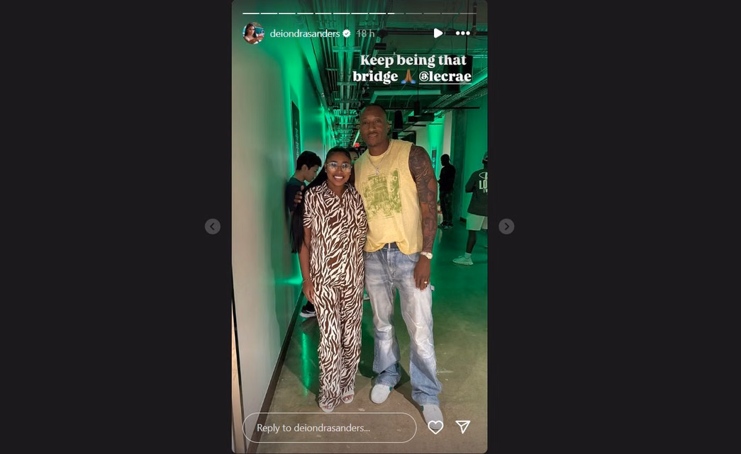 ICYMI: Coach Prime's daughter Deiondra Sanders makes grand entry for