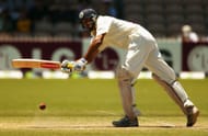 VVS Laxman batting against Australia during the 2003-04 tour (Image Credits: Getty Images)
