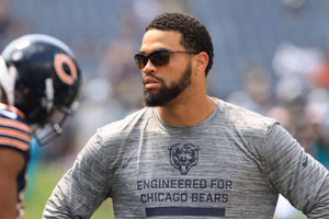 "Entirety of Bears' starting offensive line sat": Nick Wright defends Ben Johnson’s controversial choice to bench Caleb Williams vs. Dolphins