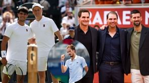 "Never underestimate" - Daniil Medvedev uses epic Djokovic-Federer-Nadal example to send warning to Carlos Alcaraz & Jannik Sinner