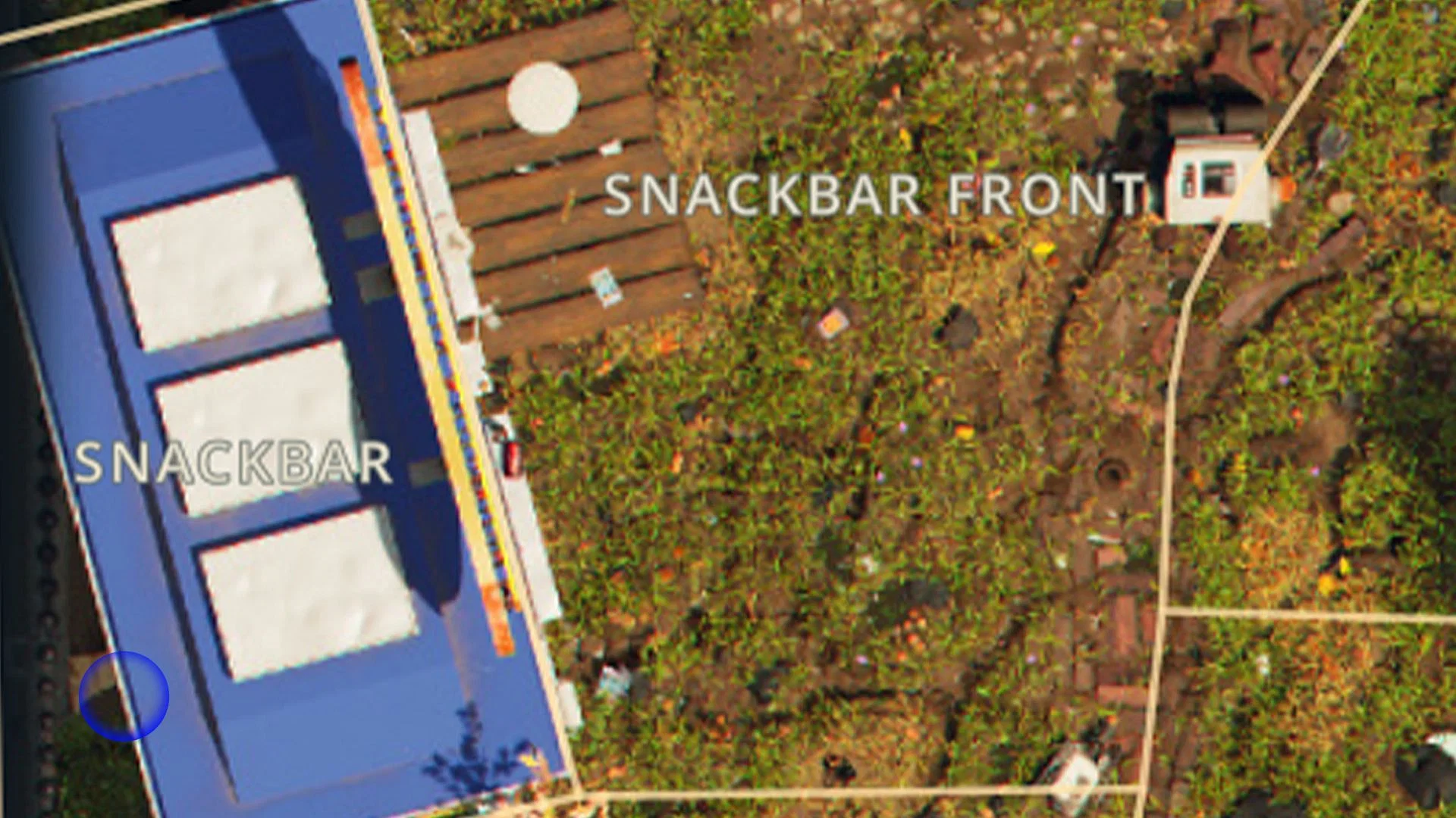 There&#039;s only one Mega Milk Molar behind the Snackbar in Grounded 2 (Image via Obsidian Entertainment)
