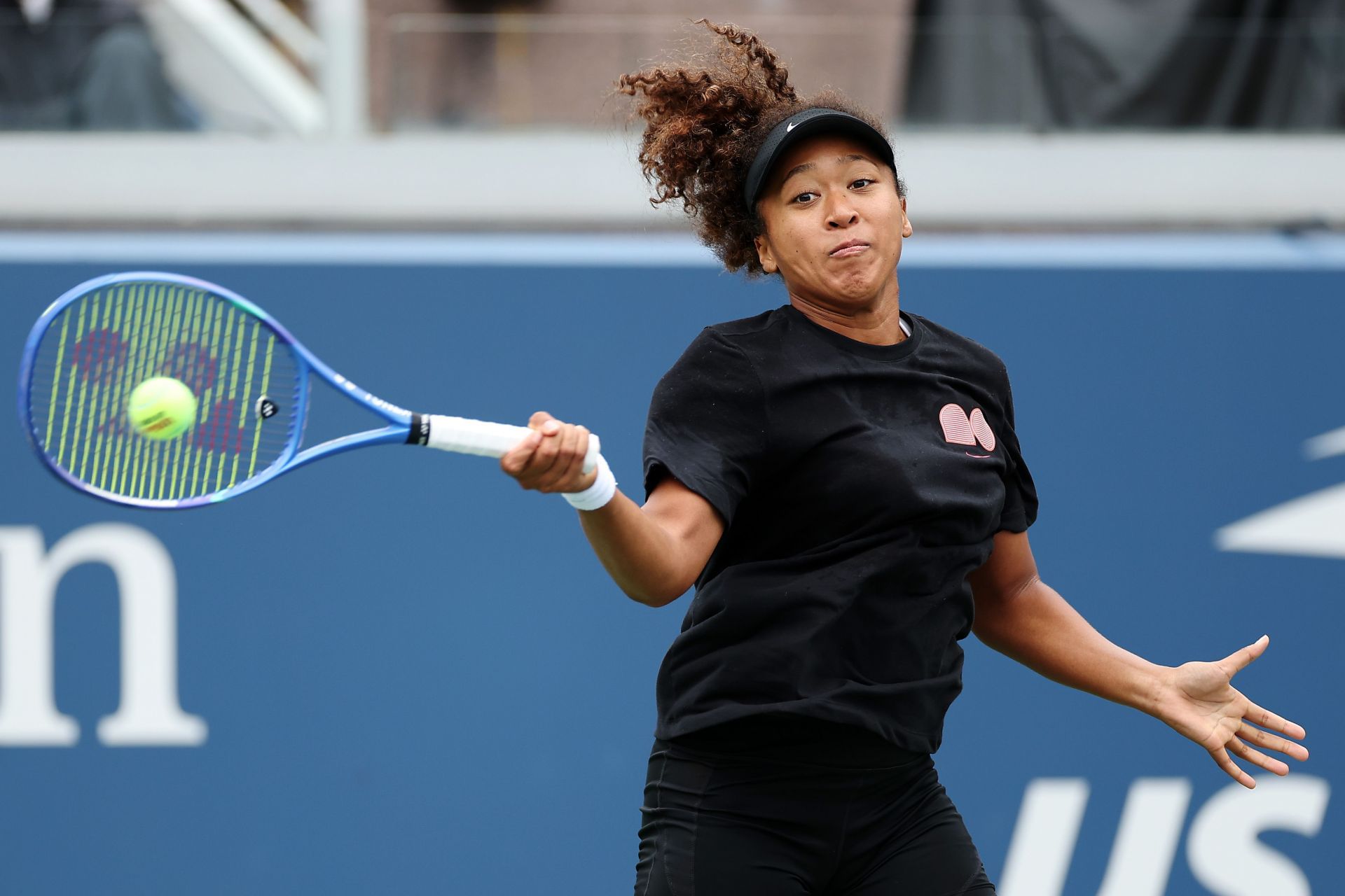 Naomi Osaka at the 2025 US Open - Source: Getty