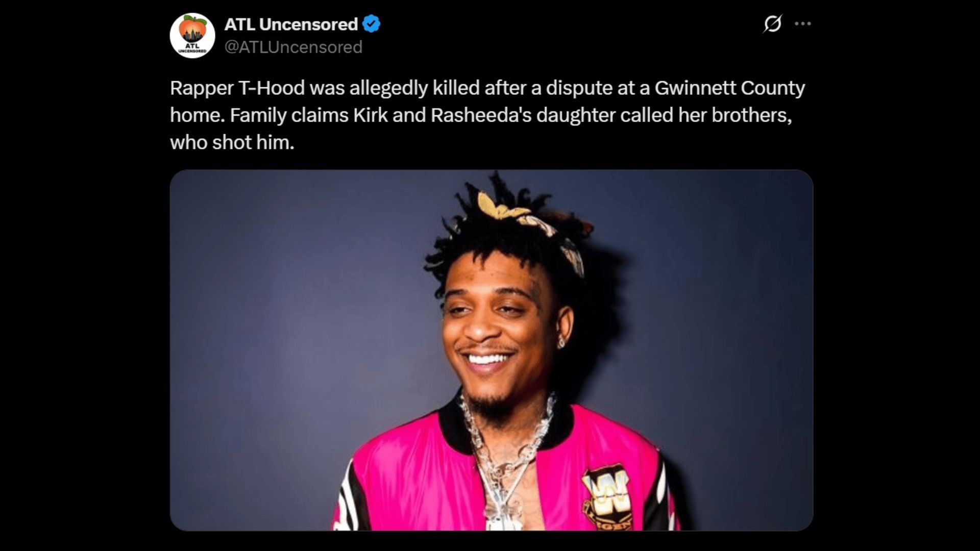 Tevin Hood died at the age of 33. (Image via X)
