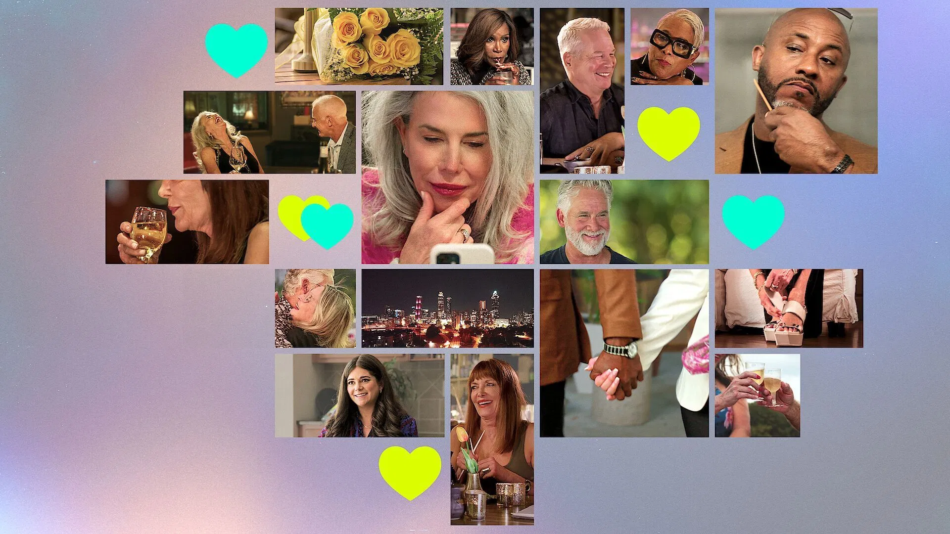 The contestants are older in the show (Image via Netflix)