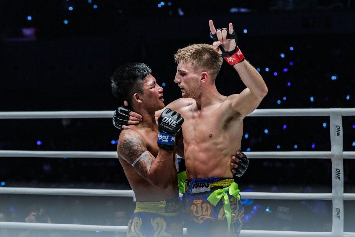 Rodtang Jitmuangnon and Jonathan Haggerty are amongst two of the best striking wizards in the striking realm today. [Image courtesy from ONE Championship]
