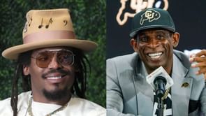 “I hope I am to my sons what you are to yours” - Cam Newton gets emotional 3 days after Deion Sanders revealed his secret cancer battle for one-month
