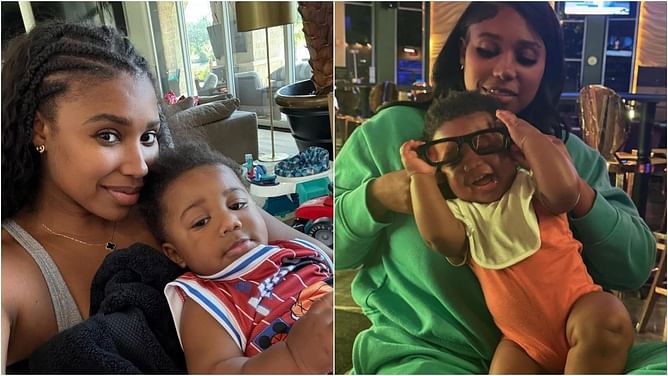 Coach Prime's daughter Deiondra Sanders shares wholesome snaps of son Snow to celebrate his first birthday