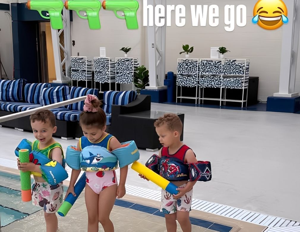 Evander Kane enjoys family time after returning from Leon Draisaitl&rsquo;s wedding (via Instagram/@evanderkane)